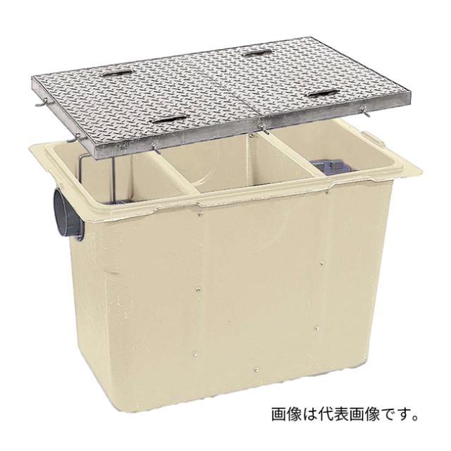 ●前澤化成工業 【GT-B60P(T-2SUS蓋)】グリーストラップ パイプ流入埋設型 GT-P FRP製 軽荷重〔HD〕