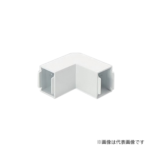 Яマサル工業 【MDK142】ホワイト エムケーダクト付属品 内外マガリ 4号