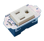 Я明工社 【ME8503(20個入)】UL・CSA ML接地コンセント 5-15R 定格15A 125V