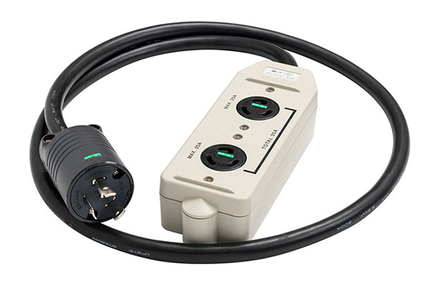 Я明工社 【MR7691W3TL3】接地引掛マルチタップ 2個口 L5-20 定格30A 125V