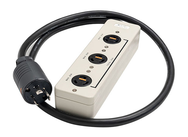 Я明工社 【MR7701T4L3】接地引掛マルチタップ 3個口 L6-20 定格30A 250Vの通販は