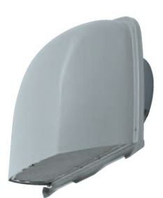 MELAT/メルコエアテック 換気部材【AT-175FNS6-BL3M】深型フード(ワイド水切タイプ)BL品 網 シルバーメタリック〔HJ〕