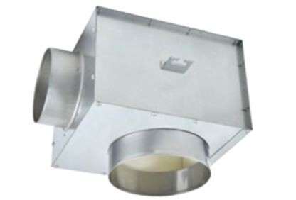 ###メルコエアテック 換気扇 部材【AT-125SNCD】防音形軒天チャンバーボックス 外壁用(ステンレス製) 適用パイプφ125 防火ダンパー付 受注約1.5ヶ月〔HJ〕の通販は