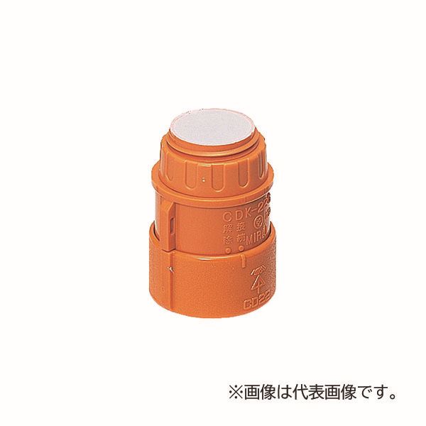 未来工業 【CDK-16GA(300個入)】コネクタ (溶着シート付・CD管用) サイズ16 適合ノック径φ27 Gタイプの通販は