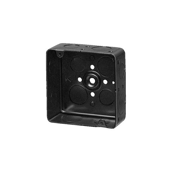 未来工業 【OF-MA-1(20個入)】スタットレットボックス (3分スタット付鉄製アウトレットボックス) 標準型 中形四角(浅型)