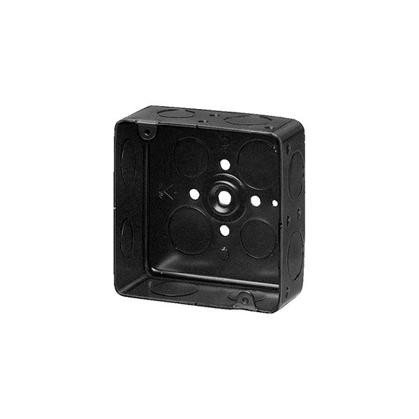 未来工業 【OF-MA-2(20個入)】スタットレットボックス (3分スタット付鉄製アウトレットボックス) 標準＋メガネ型 中形四角(浅型)