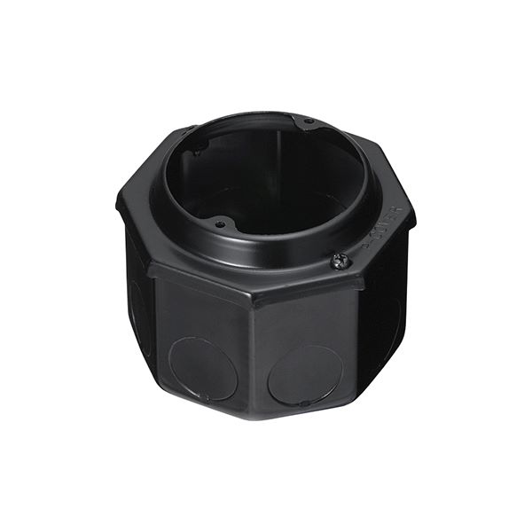 未来工業 【PA-8OBL11N(20個入)】プレキャストコンクリート用八角大形アウトレットボックス 丸孔カバー付 PC用部材