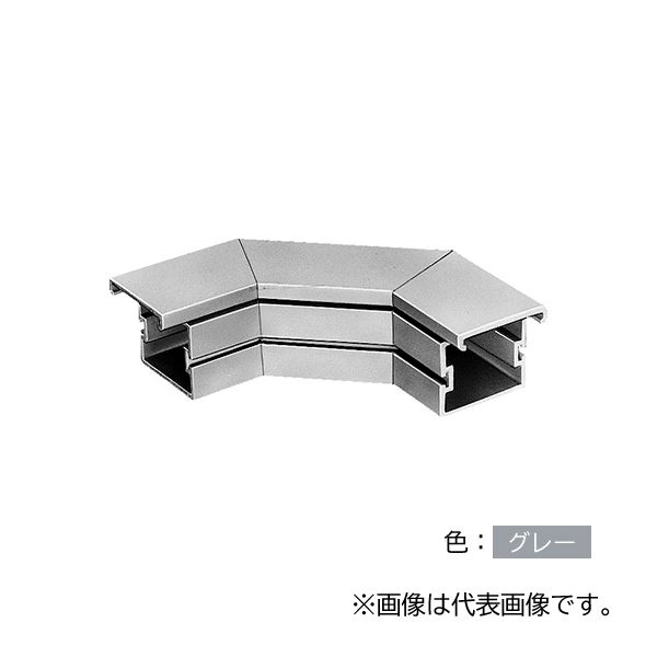 ###未来工業 【PDML-1025】グレー プラスチックダクト用 ジョイント 曲ガリ(大曲ガリ) 1025型 プラスチック製 受注生産の通販はその他花・ガーデン・エクステリア・DIY工具