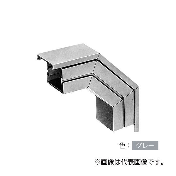 未来工業 【PDDL-715】グレー プラスチックダクト用 ジョイント 出ズミ(大曲ガリ) 715型 プラスチック製 受注生産