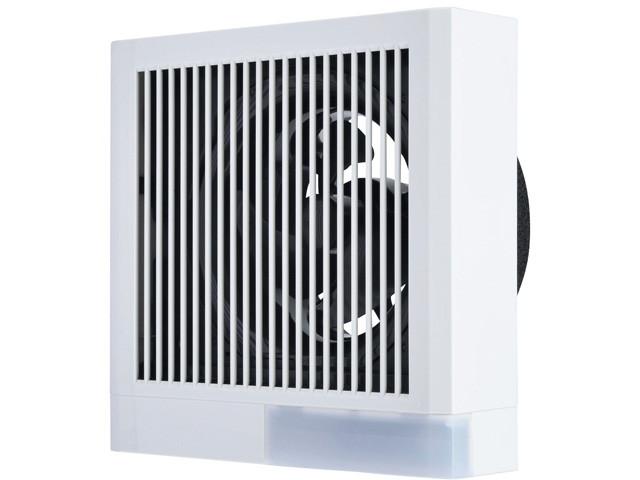三菱 換気扇【V-12PALD8】パイプ用ファン 24時間換気機能付 角形格子グリル 人感センサータイプ (旧品番 V-12PALD7)〔IF〕