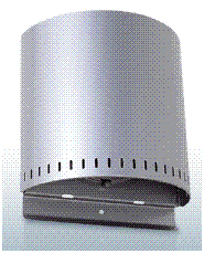 西邦工業【NFXD150SC】ガラリ型・耐外風・防火ダンパー付外壁用ステンレス製換気口・バイパスフード〔HF〕の通販は