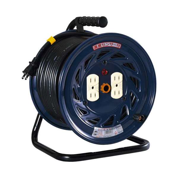 ∀日動工業 【NF-504D】電工ドラム 屋内型 100V 50m アース無し 温度センサー付 (4937305011133)の通販は 12,436円