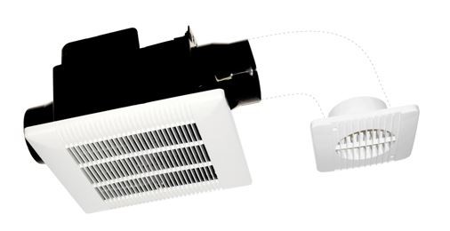 日本電興【UB-225T2】ダクト用換気扇 多室用 2室用 接続パイプφ100mm 埋込寸法225mm角〔HC〕の通販は 9,583円