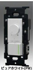 β神保電器 配線器具【NKW-RLE5S3GPW】ピュアホワイト 正位相制御方式 埋込ライトコントロールスイッチセット 3路ガイトスイッチ付き 受注生産