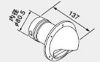 ♪ノーリツ 関連部材 排気トップ【0701965】TZ-FBC 80S