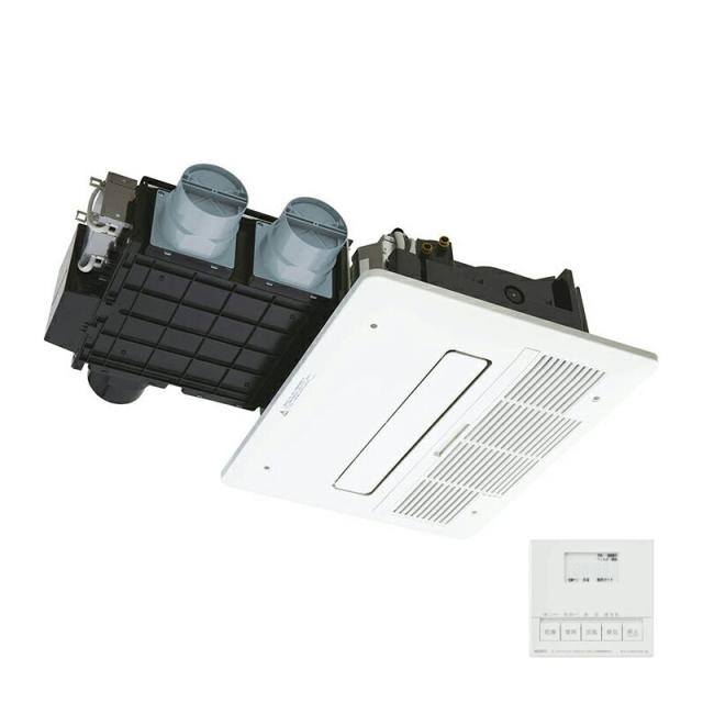 ノーリツ【BDV-4106AUKNC-J3-BL】温水式浴室暖房乾燥機 天井カセット形 標準(ミストなし) 3室換気 24h換気〔HD〕