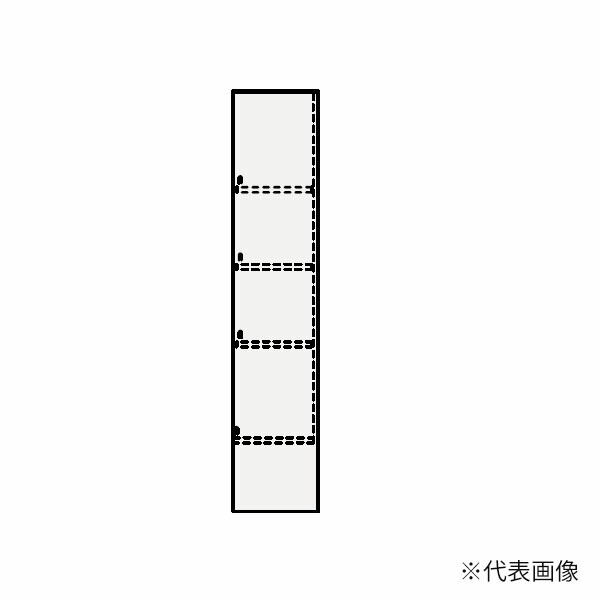 ●クリナップ 【NFTB25】ハイグレード 周辺収納 FANCIO(ファンシオ) トールキャビネット(上台) 片面収納タイプ 間口25cm〔GB〕