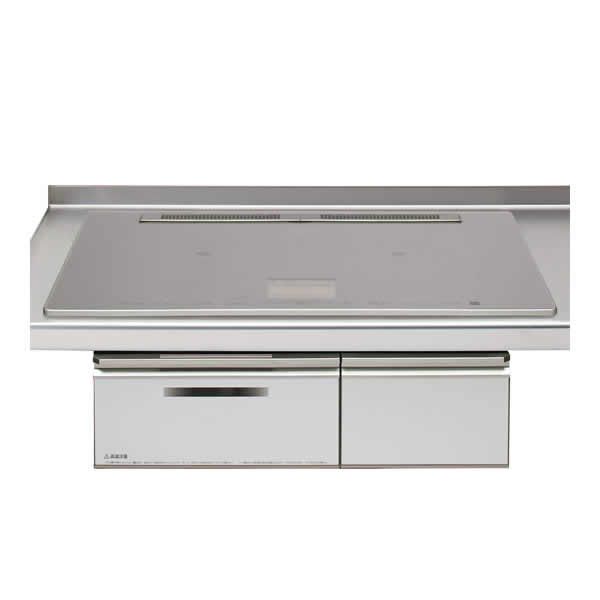 ●クリナップ IHクッキングヒーター【ZEHCZ7H22PSS】3口IHヒーター ラクエラシリーズ ラク旨グリル&ラク旨オーブン(水無両面焼き) 間口75cm 受注約2週〔FA〕