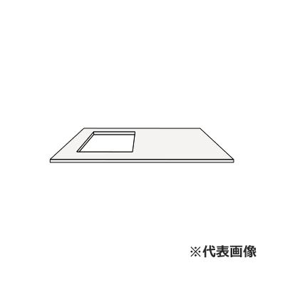 ●クリナップ 【BBVC1501BL】チャコール ボール左寄せ 洗面化粧台 ELVITA(エルヴィータ) カウンター(片寄タイプ) 間口150cm〔GB〕