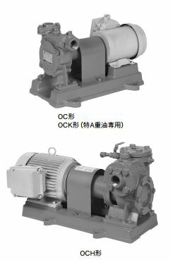 川本ポンプ【OCK-206-M0.2】60Hz 自吸オイルポンプ 三相200V 0.2kＷ OCK形〔FA〕