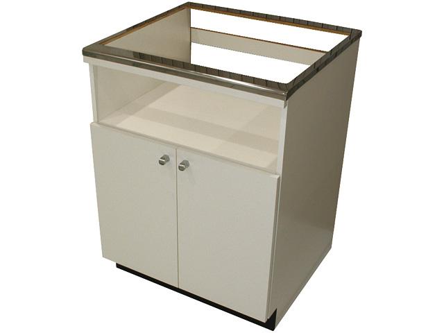 ●三菱 IHクッキングヒーター部材【CS-CA60】ビルトイン型用一体キャビネット(トップ幅60cm)〔IB.F〕