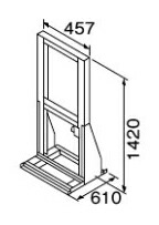 リンナイ【UOP-E32W2-STD】(23-3872) 連結スタンドW2〔GH〕