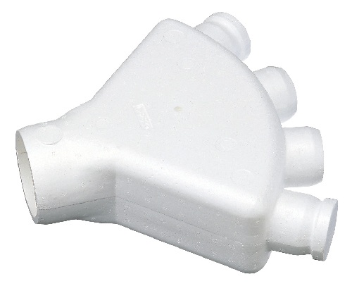 三菱 換気扇 システム部材【P-04BS】(P04BS)〔IF〕