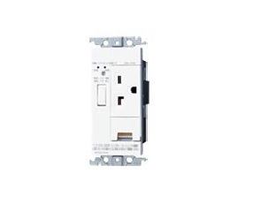 パナソニック 配線器具【WTN35143W】感熱・トラッキングお知らせコンセント コスモシリーズワイド21 ホワイト