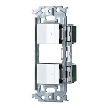 パナソニック 配線器具【WNSS51696W】マットホワイト SO-STYLE 埋込スイッチセット ほたるスイッチE×2の通販はその他住宅用家電・設備