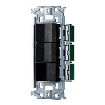 パナソニック 配線器具【WNSS51558B】マットブラック SO-STYLE 埋込スイッチセット ほたるスイッチC×2・パイロットスイッチC 0.5Aの通販は 6,409円