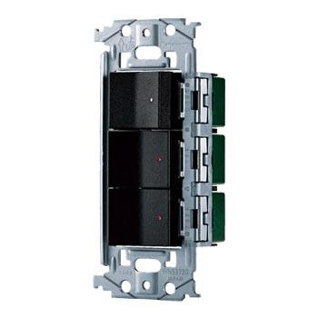 パナソニック 配線器具【WNSS51588B】マットブラック SO-STYLE 埋込スイッチセット ほたるスイッチC・パイロットスイッチC 0.5A×2