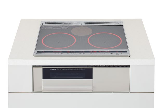 ●u.パナソニック IHクッキングヒーター【KZ-K32EST】2口IH+ラジエント 幅60cm Kシリーズ K32タイプ 光るリングあり 鉄・ステンレス対応 (旧品番 KZ-G32EST)