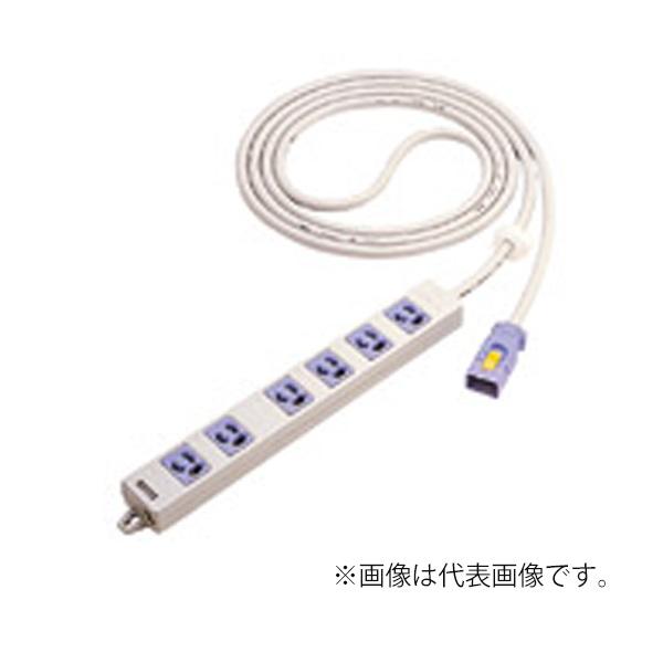 ###パナソニック 配線器具【WFA66367V】ハーネス用OAタップ キャブタイヤケーブル付 コンセント口数6 キャブタイヤケーブル3m パープル 受注約1ヶ月の通販は