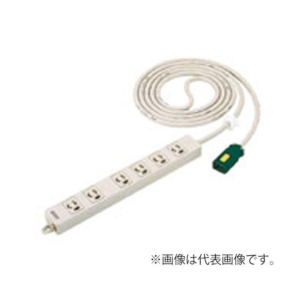 ###パナソニック 配線器具【WFA66567HG】ハーネス用OAタップ キャブタイヤケーブル付 コンセント口数6 キャブタイヤケーブル5m グレー 受注約1ヶ月の通販は 5,033円