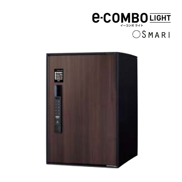 Юパナソニック 宅配ボックス【CTN6220RMWSM】ダークウッド e-COMBO LIGHT イーコンボ ライト SMARI対応 ミドルタイプ 前入れ前出し 右開き 戸建 後付の通販は郵便受け・メールボックス