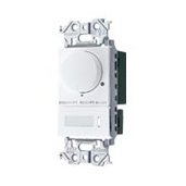 パナソニック 配線器具【WTA575839W】アドバンスシリーズ(ソリッド) LED埋込調光スイッチ(逆位相タイプ) 片切・3路ロータリー式 ネームあり マットホワイト