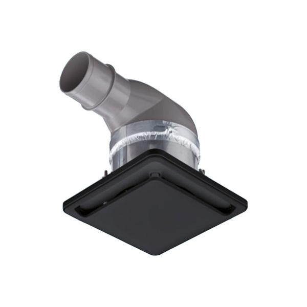 ###パナソニック ベンテック 換気扇部材【VB-GMS50PA3-K】ブラック 給排気グリル (FD付タイプ) (天井用) φ50 給気用 受注生産〔HF〕の通販は