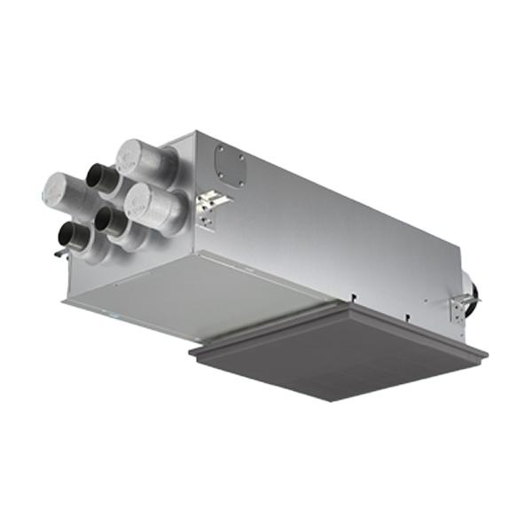 ###パナソニック 気調システム【FY-80VBD3N-H】グレー 熱交換気ユニット 熱交気調 カセット形(DCモーター) 温・湿度センサー付 AiSEG2対応タイプ リモコン同梱〔IB〕の通販は