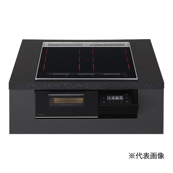 ●u.パナソニック IHクッキングヒーター【KZ-S1F6K】Sシリーズ 3口IH 匠加熱IH 幅60cmタイプ ラクッキングリル 鉄・ステンレス対応 ジェットブラック/ブラック
