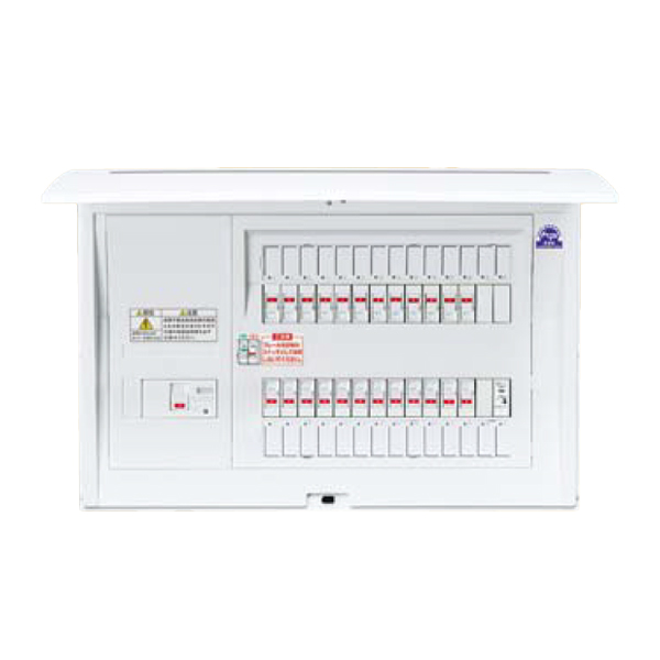 パナソニック 分電盤【BQE85123Z】コスモパネル あんしん機能付 リミッタースペース無 地震あんしん ばん 主幹50A 分岐12+3〔FE〕