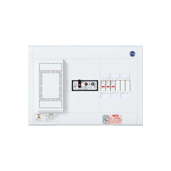 パナソニック 分電盤【BQWB336】スッキリパネル スタンダード リミッタースペース付 ヨコ1列タイプ 主幹30A 単3 分岐6+0〔HJ.F〕