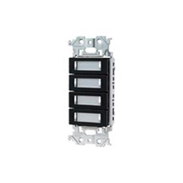 パナソニック 配線器具【WRT5548B】マットブラック アドバンス形 フル2線式リモコン スイッチ(8コ用) 光アドレス設定式