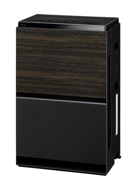 パナソニック 加湿空気清浄機【F-VXW90-TM】木目調 ナノイーX搭載 (適用床面積)空気清浄：40畳〔▽〕