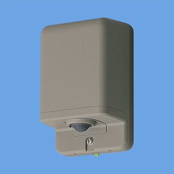 パナソニック 配線器具【WTK3431AK】(ブラウン) (屋側壁取付)熱線センサ付自動スイッチ(親器・蛍白両用・お出迎え点灯形) (防雨形)
