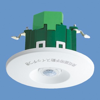 パナソニック 配線器具【WTK29318】(天井取付) 熱線センサ付自動スイッチ (子器・換気扇接続端子付) 換気扇連動 (AC100V)