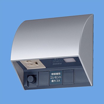 パナソニック 配線器具【EE4553S】(ホワイトシルバー) スマート(電子)EEスイッチ付フル接地防水コンセント(タイマ連動コンセント3A) 露出・埋込両用