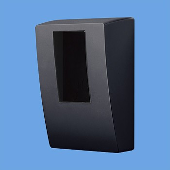 パナソニック 配線器具【BQKN8315BK】ブラック スマートデザインシリーズ WHMボックス(隠蔽配線用) 1コ用・30A - 120A用の通販は 8,148円
