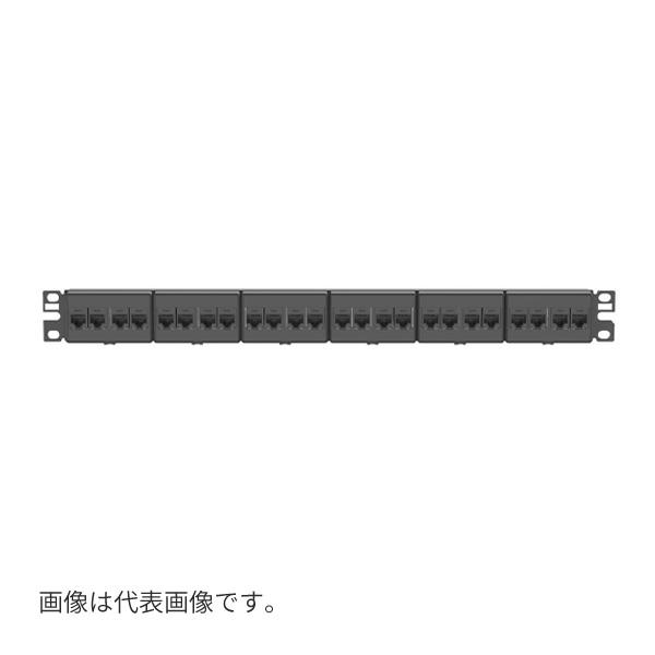 Яパンドウィット 【CP24688BL】Cat6 JJアダプターパッチパネルキット