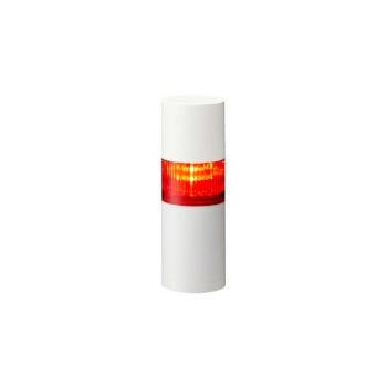 Яパトライト 【LR6-102WJBW-R】赤 積層信号灯 シグナル・タワー DC24V φ60mm 88dB 直取付け 組立完成品