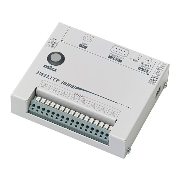 Яパトライト 【PHC-D08】インターフェースコンバータ DC24V(ACアダプター：AC100-240V)、DC5V(USBバスパワー) ACアダプタ同梱
